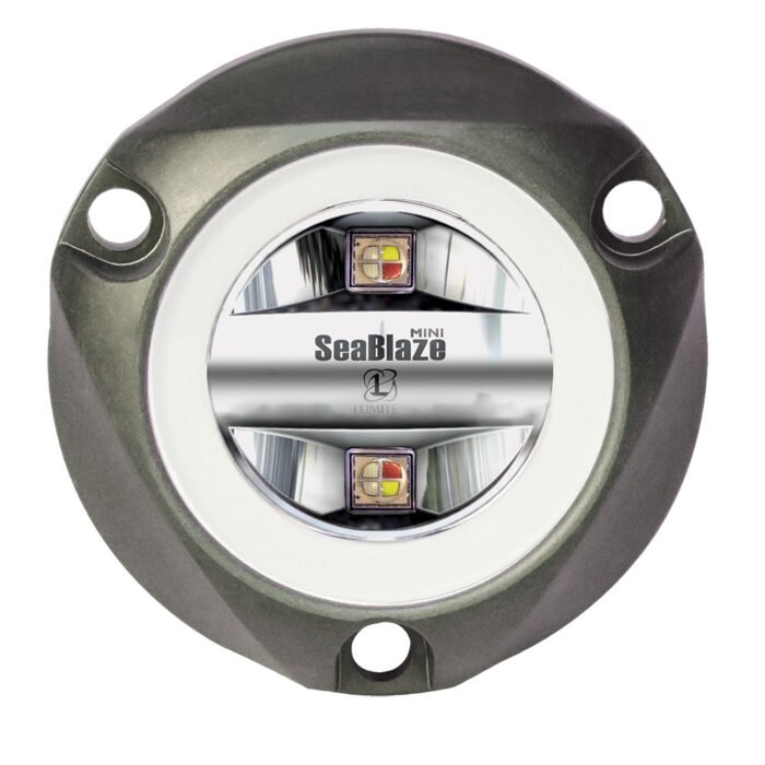 Lumitec SeaBlaze Mini Spectrum LED Underwater Light – PLI-Enabled