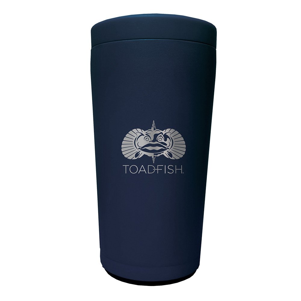 Toadfish Non-Tipping Can Cooler 2.0 - Universal Design - Navy 101606XL