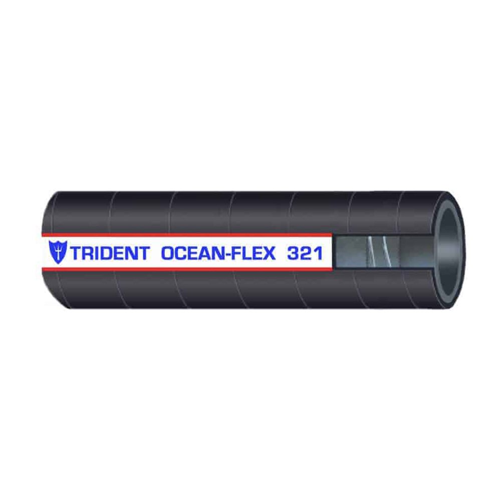 Trident Marine 1-1/2" x 25' Ocean-Flex Multipurpose Hose 107197XL