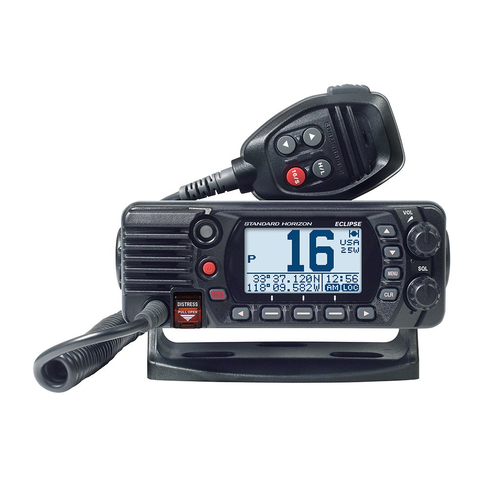 Standard Horizon GX1410B Eclipse Series 25W Fixed Mount VHF - BlackStandard Horizon 108198XL