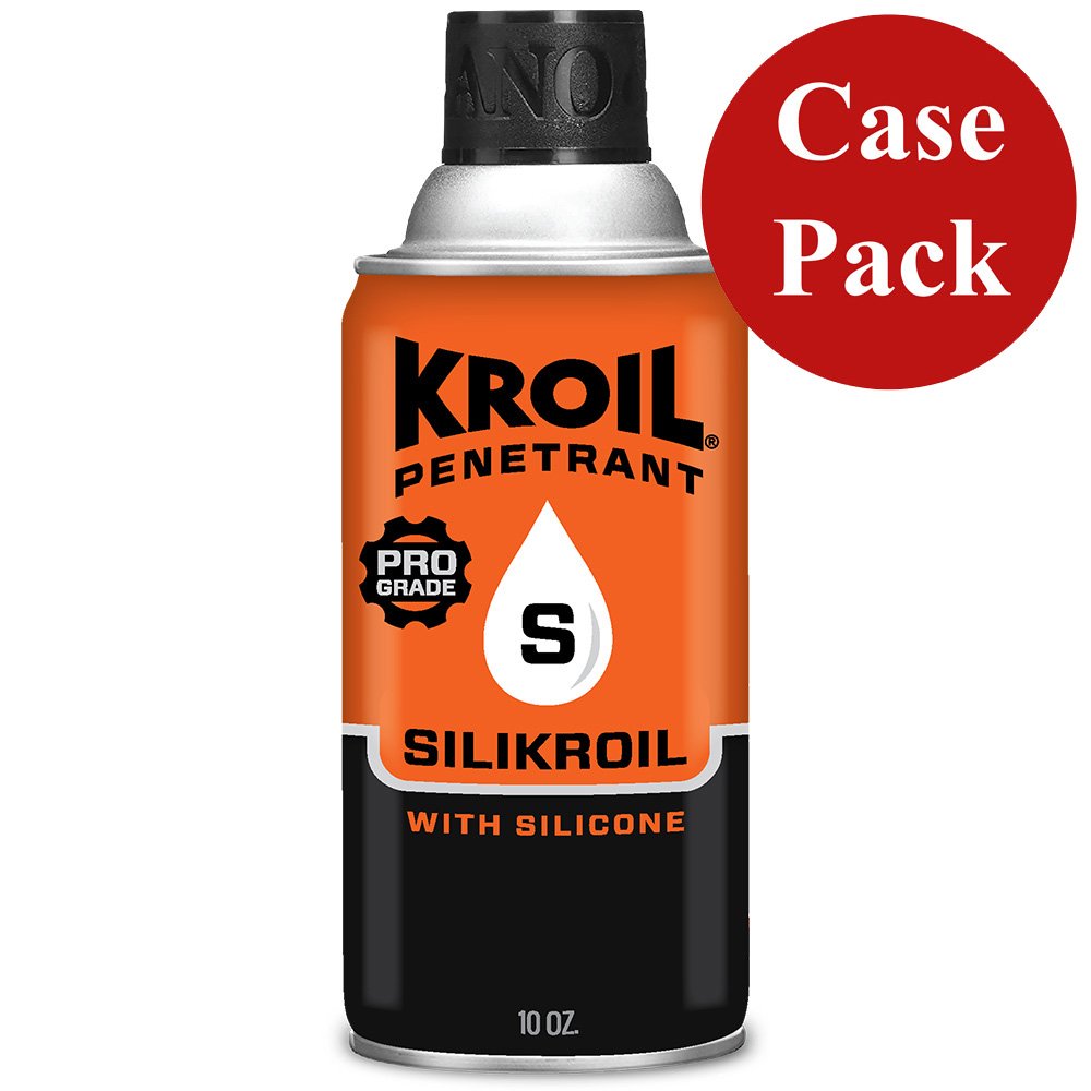 Kroil Silikroil Penetrant - Aerosol - 10oz Can with Silicone *Case of 12Kroil Kroil Silikroil Penetrant – Aerosol – 10oz Can with Silicone *Case of 12