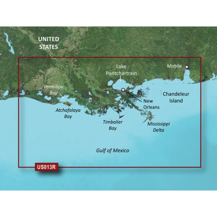 Garmin BlueChart g3 Vision HD - VUS013R - Mobile - Lake Charles