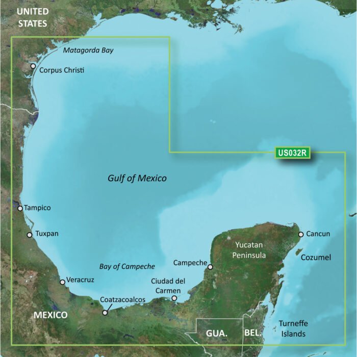 Garmin BlueChart g3 Vision HD - VUS032R - Southern Gulf of Mexico