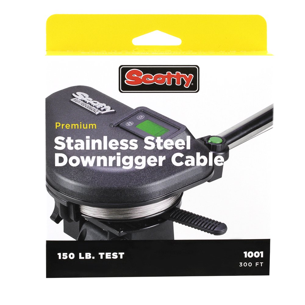 Scotty 400ft Premium Stainless Steel Replacement Cable 34301XL