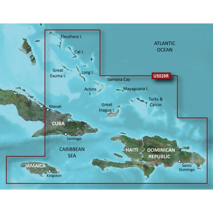 Garmin BlueChart g3 HD - HXUS029R - Southern Bahamas