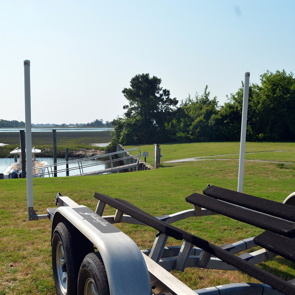 C.E. Smith 75" Post Guide-On w/Unlighted Posts f/U-Bolt Mounting 53831XL