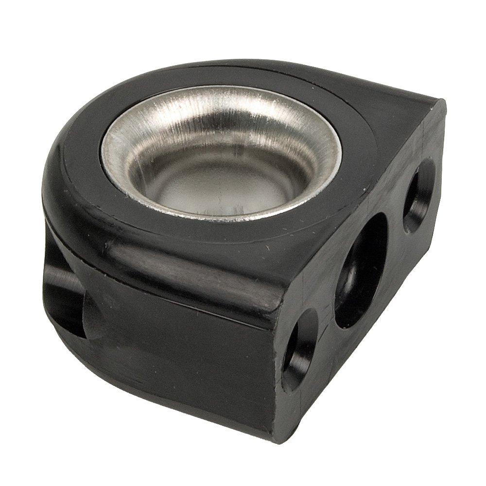 Ronstan Fairlead - Stainless Steel Lined - 14mm (9/16") ID - Black 55293XL