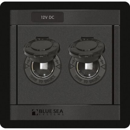 Blue Sea 1472 DC 12V Socket Panel