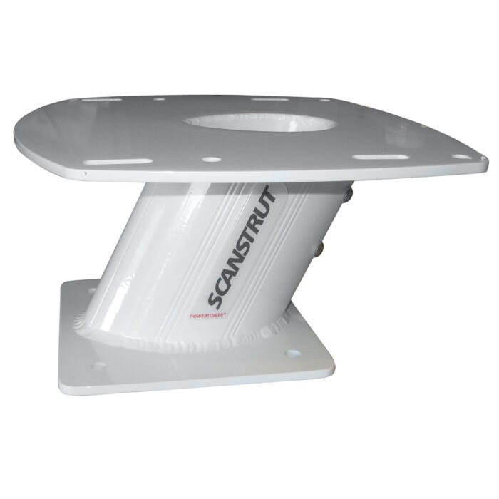 Scanstrut APT-150-01 – Aluminum PowerTower® Radar Mount – 6″ Aft Leaning