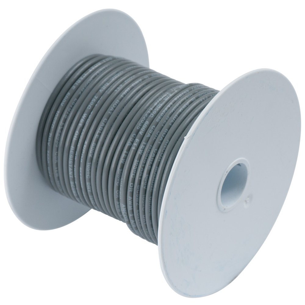 Ancor Grey 16 AWG Tinned Copper Wire - 500' 60369XL