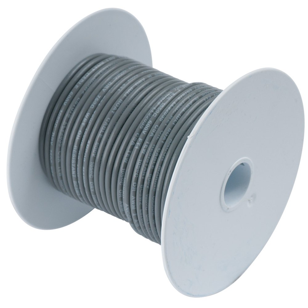 Ancor Grey 14 AWG Tinnned Copper Wire - 500' 60820XL
