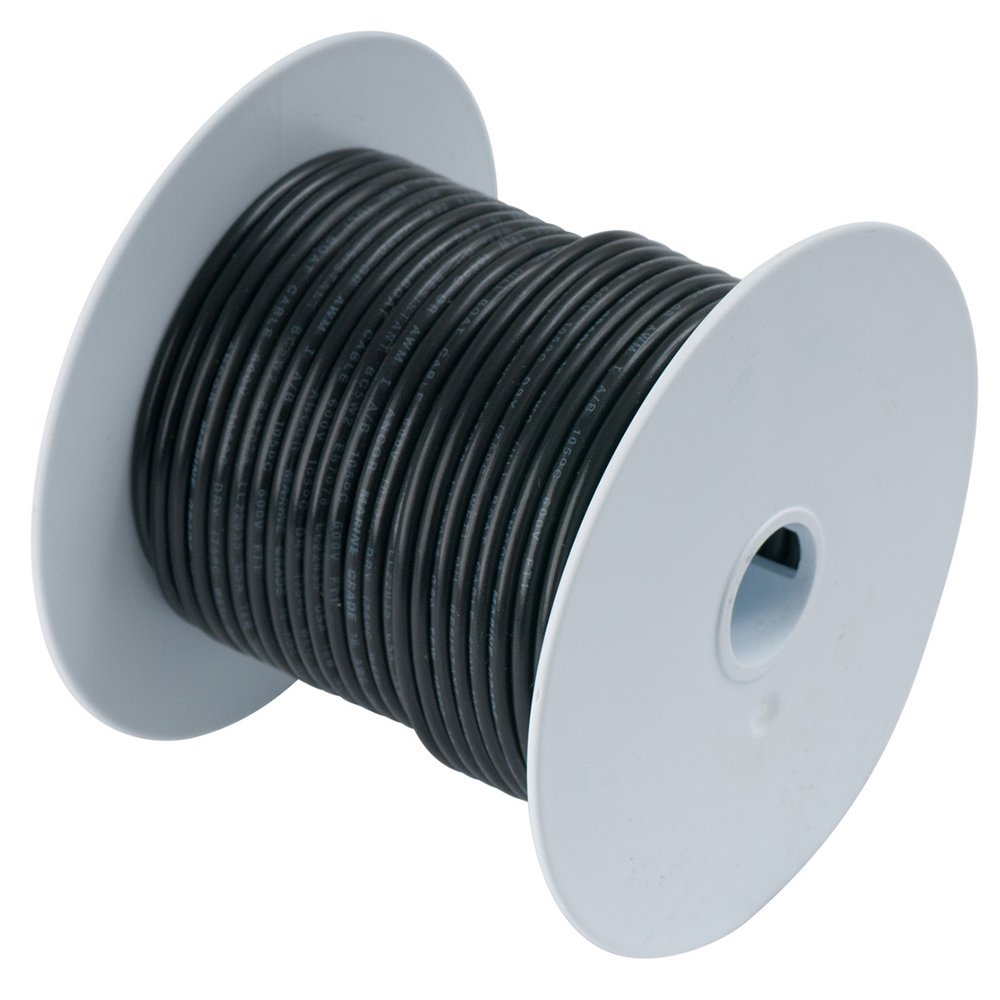 Ancor Black 10 AWG Tinned Copper Wire - 25' 60884XL