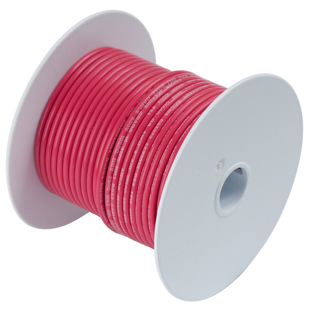 Ancor Red 10 AWG Tinned Copper Wire - 500' 60911XL