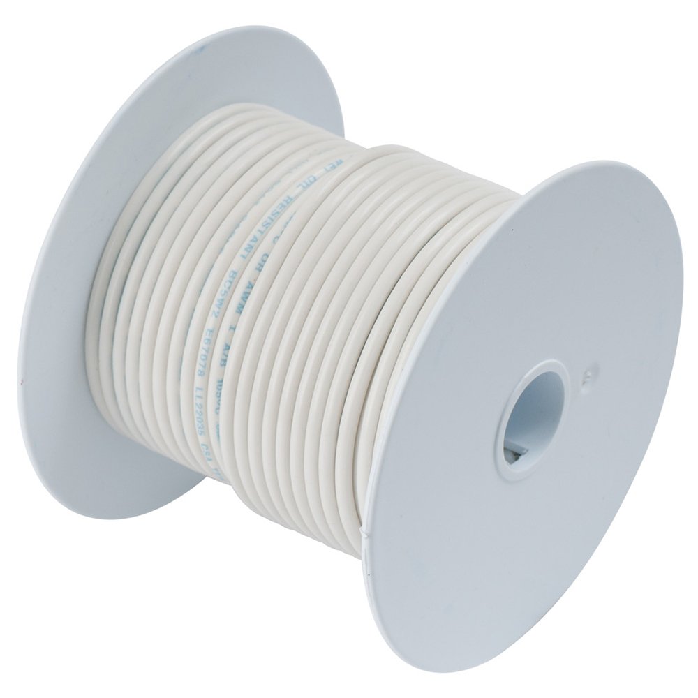 Ancor White 10 AWG Tinned Copper Wire - 250' 60915XL