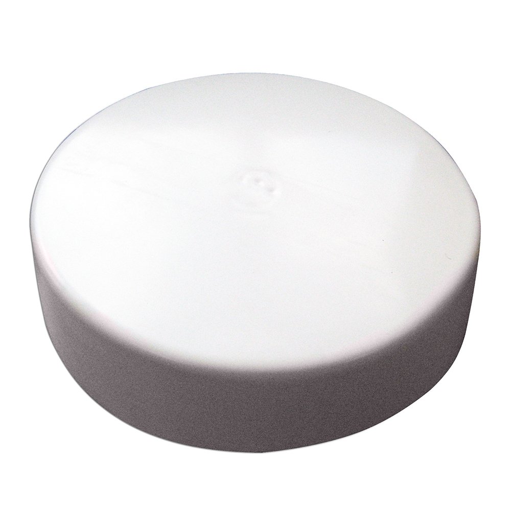 Monarch White Flat Piling Cap - 7.5" 60990XL