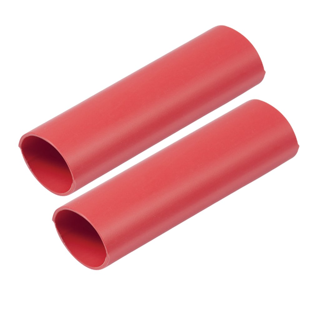 Ancor Heavy Wall Heat Shrink Tubing - 1" x 12" - 2-Pack - Red 61052XL