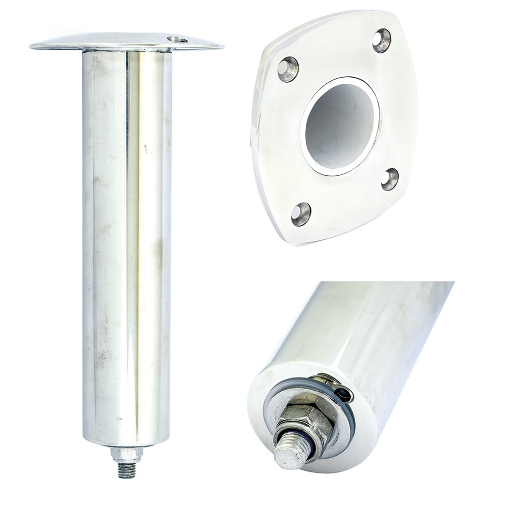 Tigress 4 Hole Swivel Rectangular Head Rod Holder - 0° - 10-1/2" 63685XL