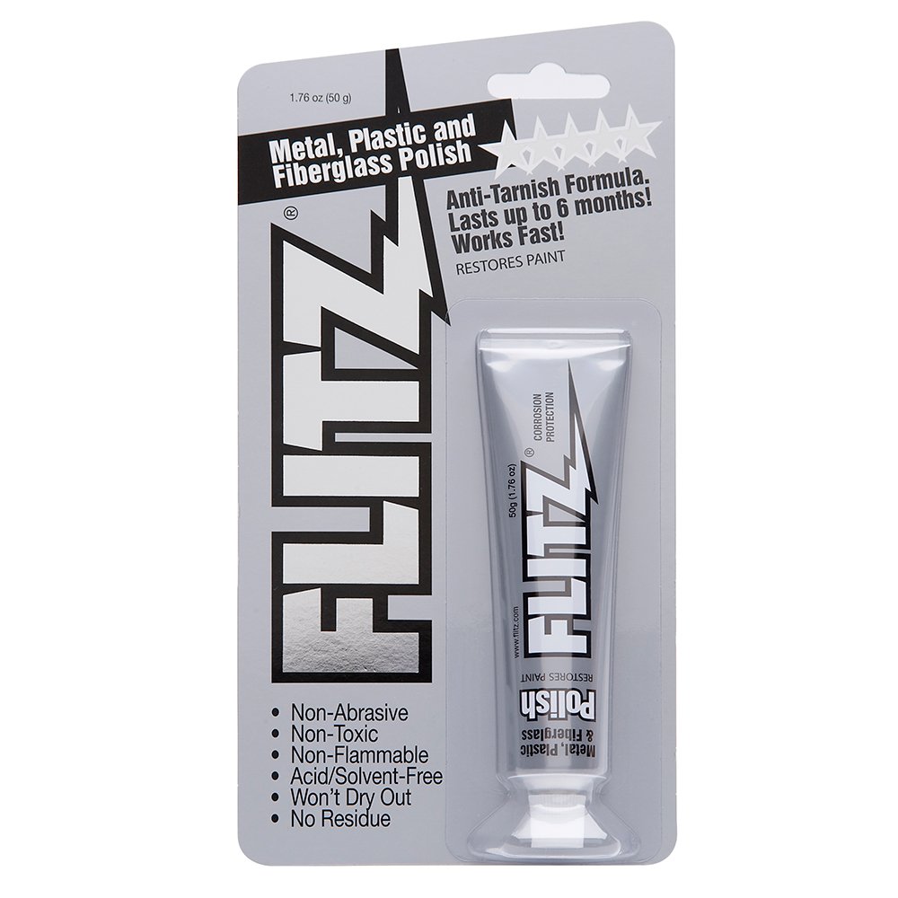 Flitz Polish - Paste - 1.76oz Tube - 10-Pack 64032XL