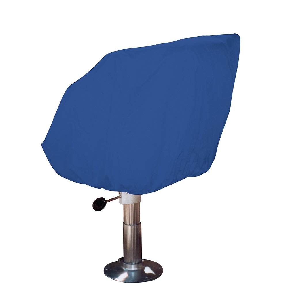 Taylor Made Helm/Bucket/Fixed Back Boat Seat Cover - Rip/Stop Polyester Navy 65043XL