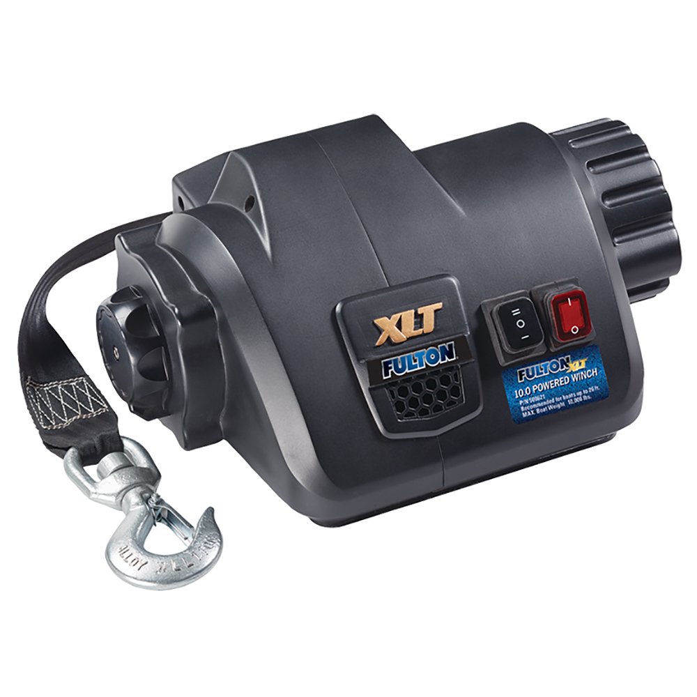Fulton XLT 10.0 Powered Marine Winch w/Remote f/Boats up to 26' 70301XL