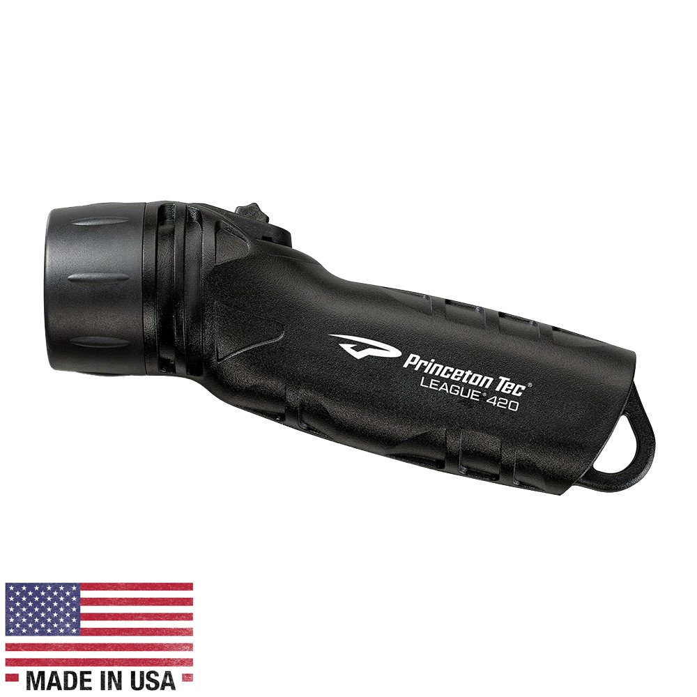 Princeton Tec League LED Flashlight - Black 77201XL