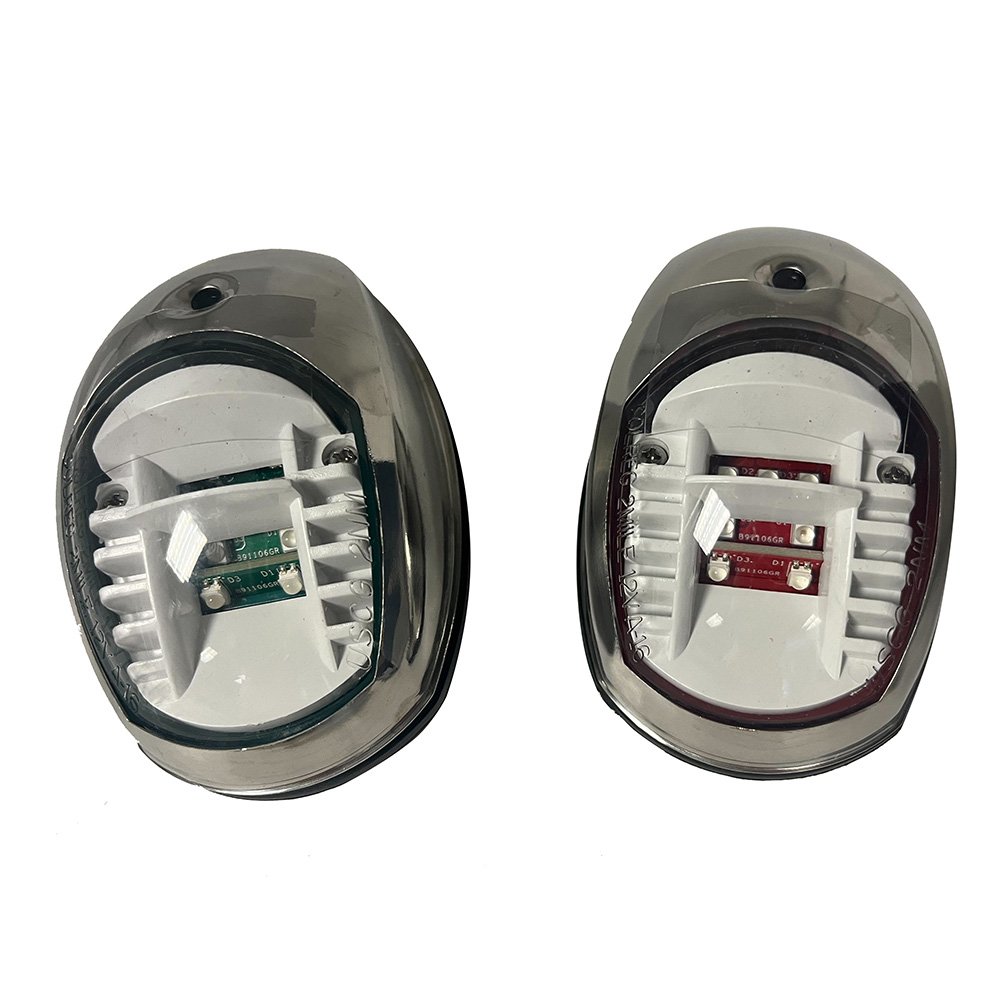 Sea-Dog Stainless Steel LED Navigation Lights - Port & Starboard 77865XL