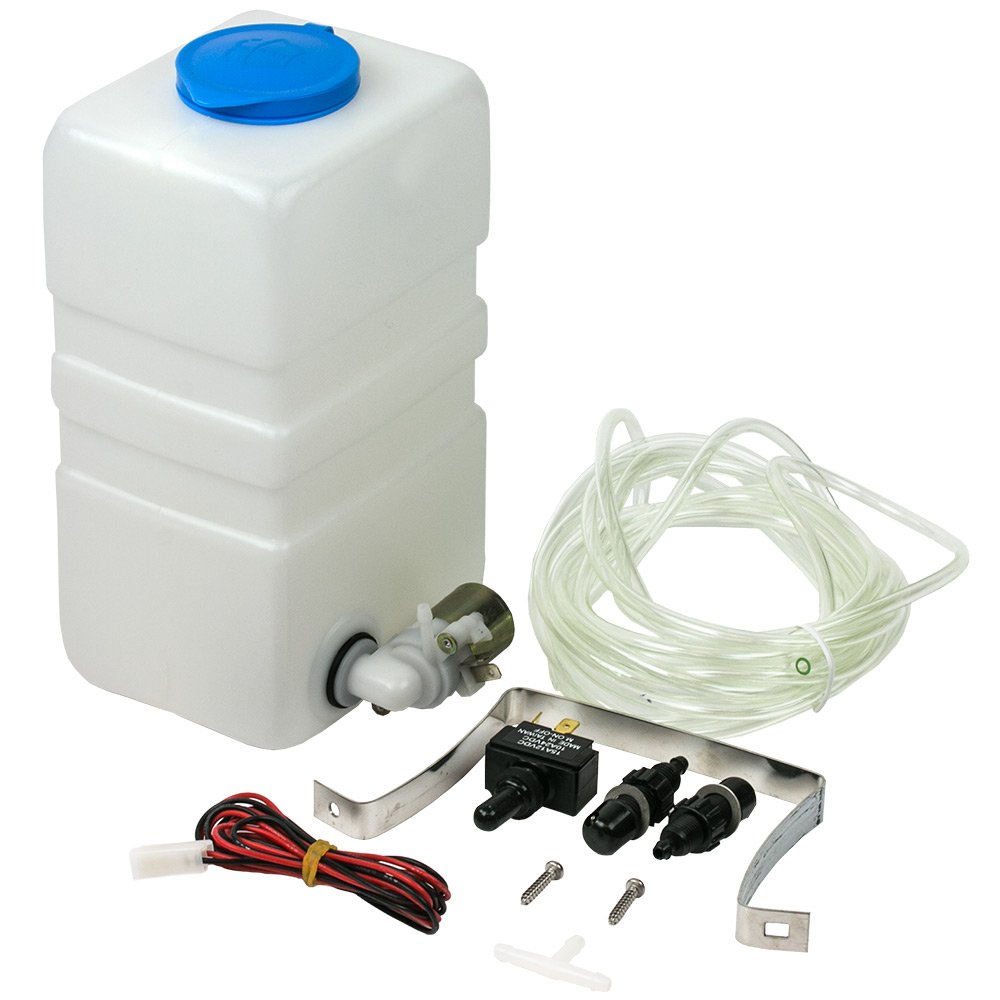 Sea-Dog Windshield Washer Kit Complete - Plastic 79637XL