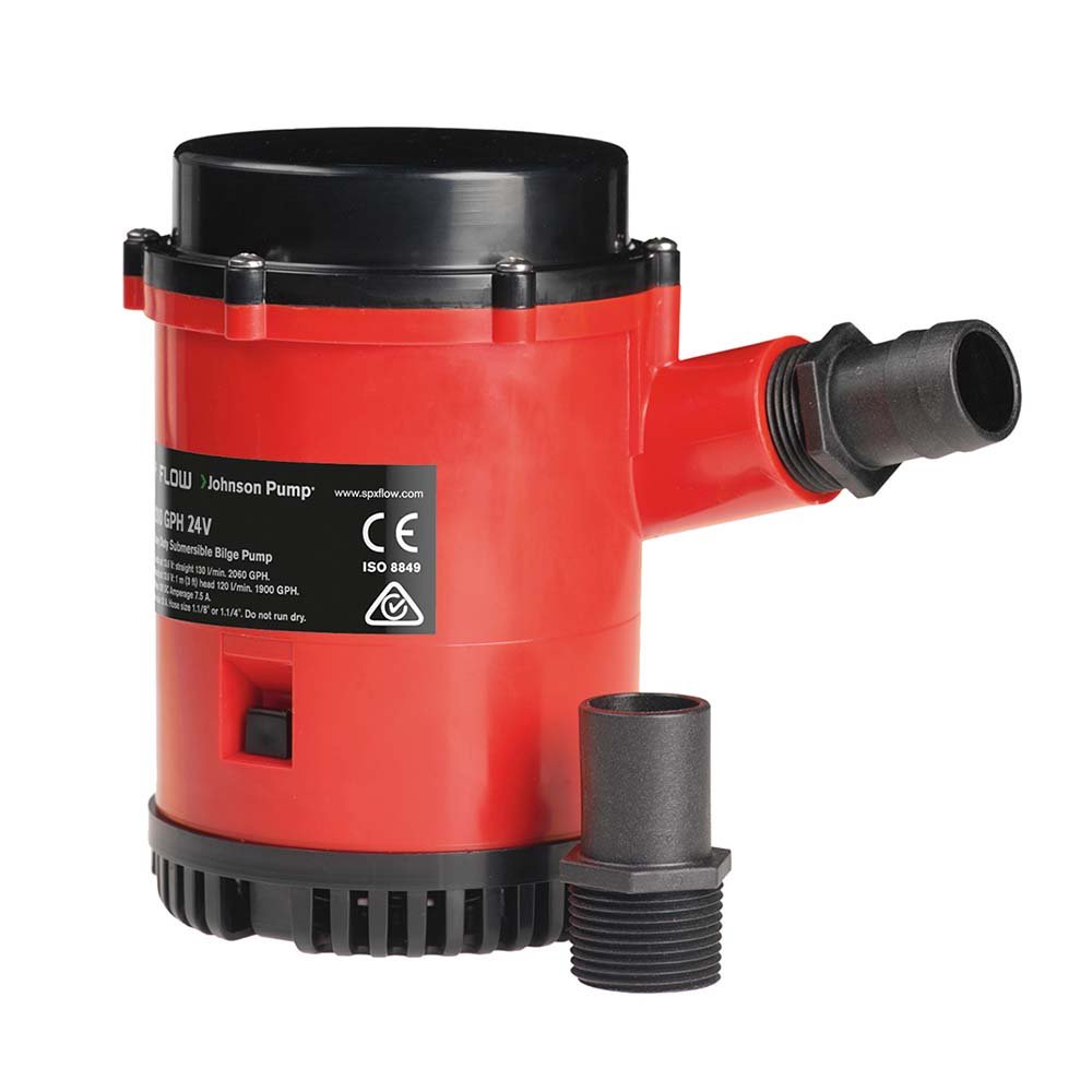 Johnson Pump Heavy Duty Bilge Pump 2200 GPH - 24V 81450XL