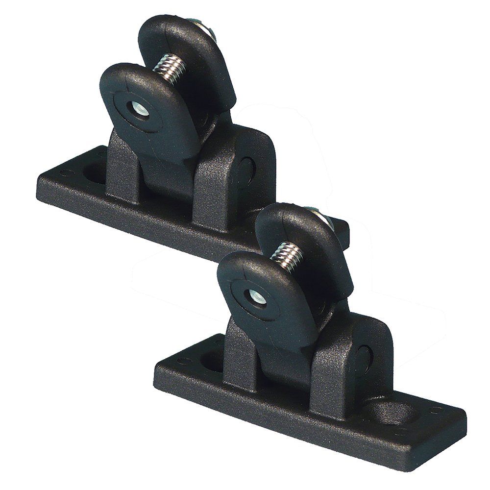 Carver Deck Hinge Nylon Pair - Black 84166XL