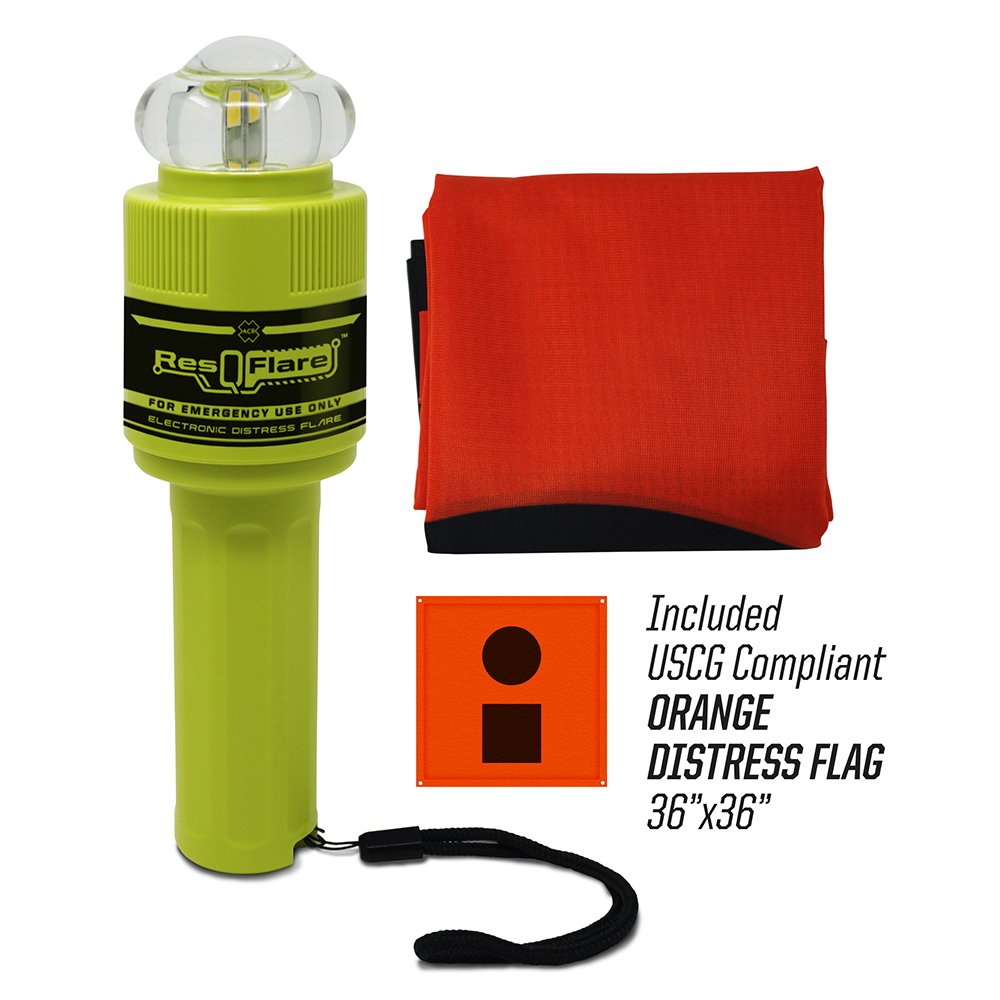 ACR ResQFlare Electronic Flare & Flag 87411XL