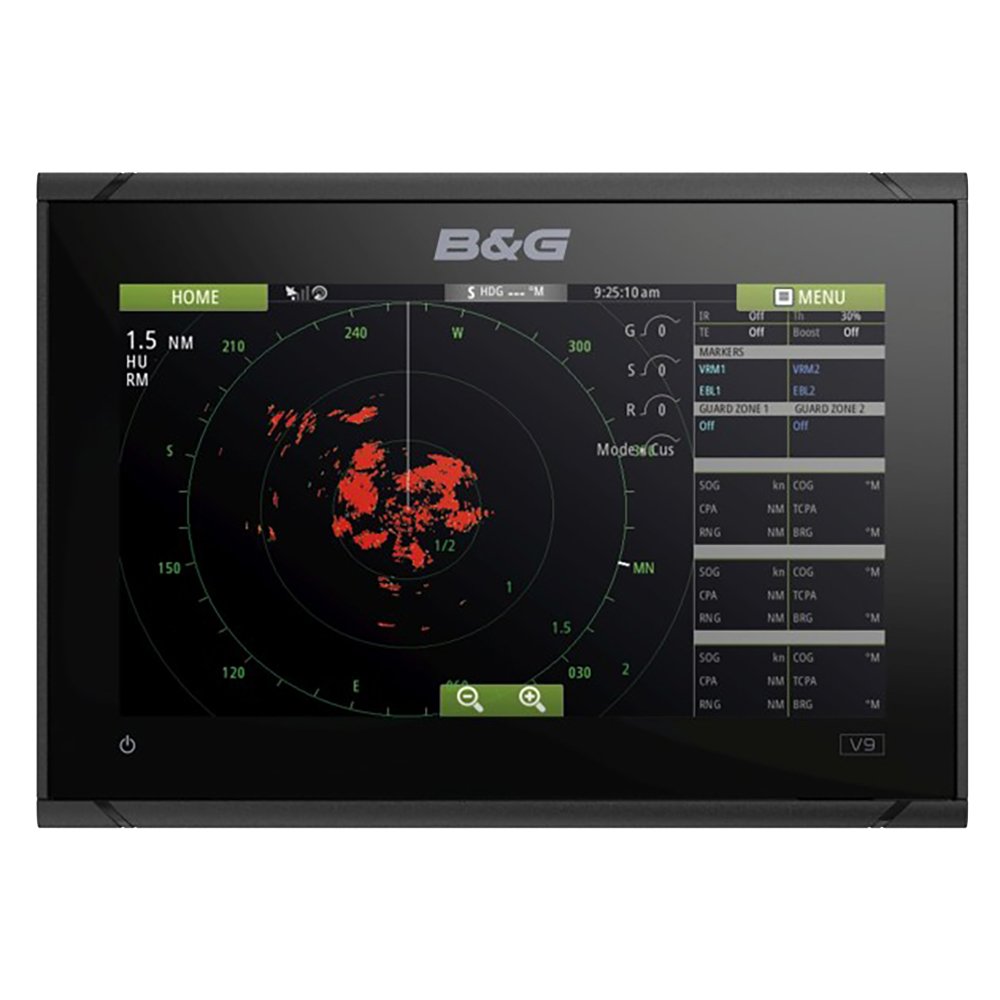B&G Vulcan 9 FS 9" Combo - No Transducer - Includes C-MAP Discover Chart 88007XL