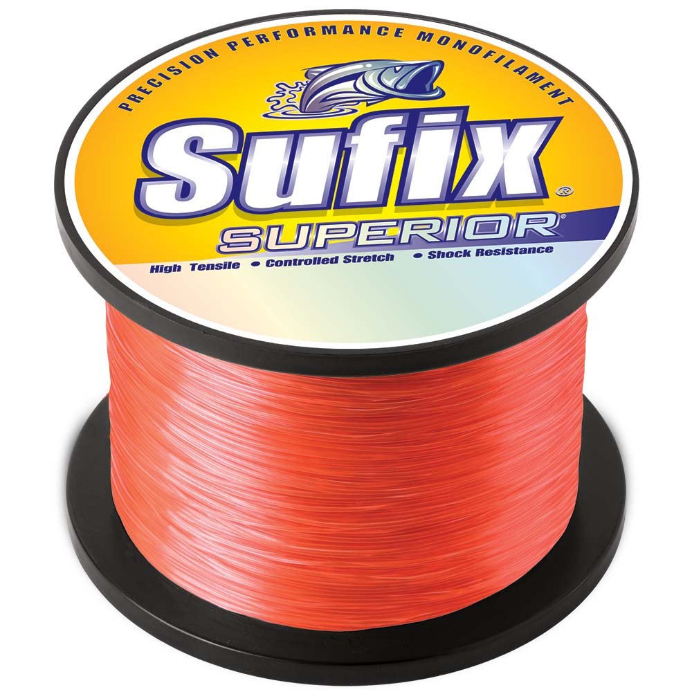 Sufix Superior Neon Fire Monofilament - 20lb - 670 yds 90374XL