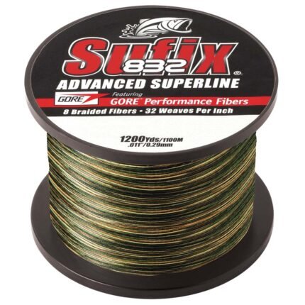 Sufix 832® Advanced Superline® Braid - 15lb - Camo - 1200 yds