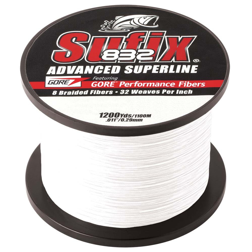 Sufix 832® Advanced Superline® Braid - 20lb - Ghost - 1200 yds 90836XL