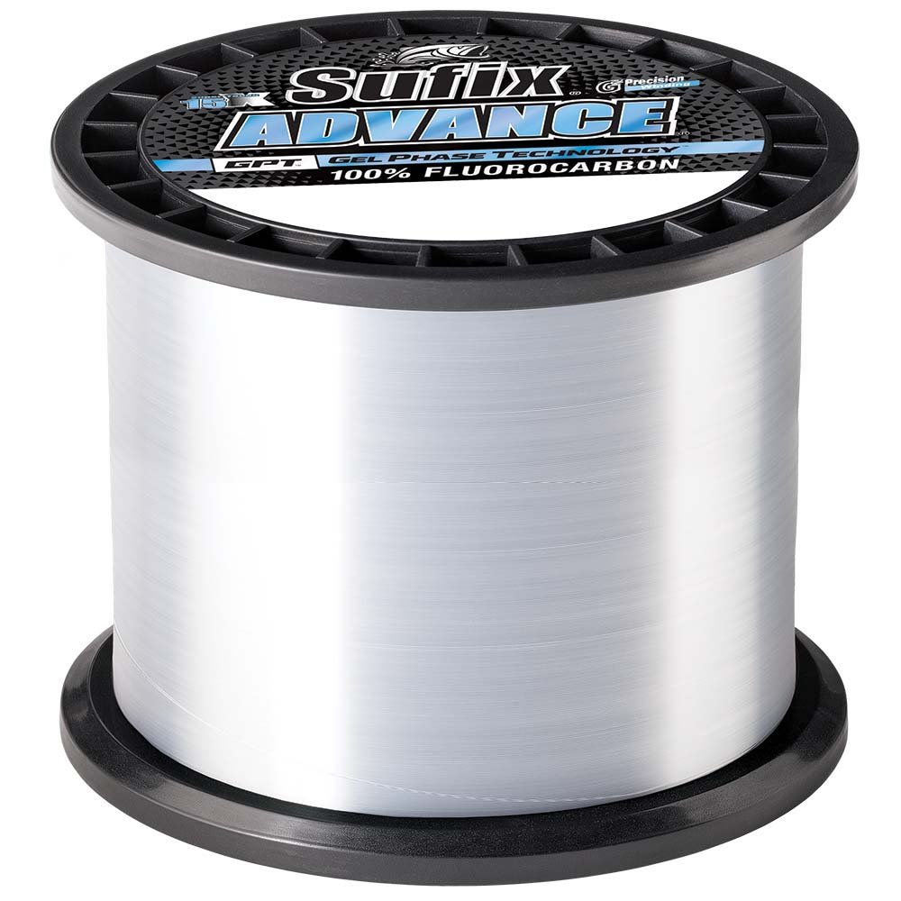Sufix Advance® Fluorocarbon - 17lb - Clear - 1200 yds 90948XL