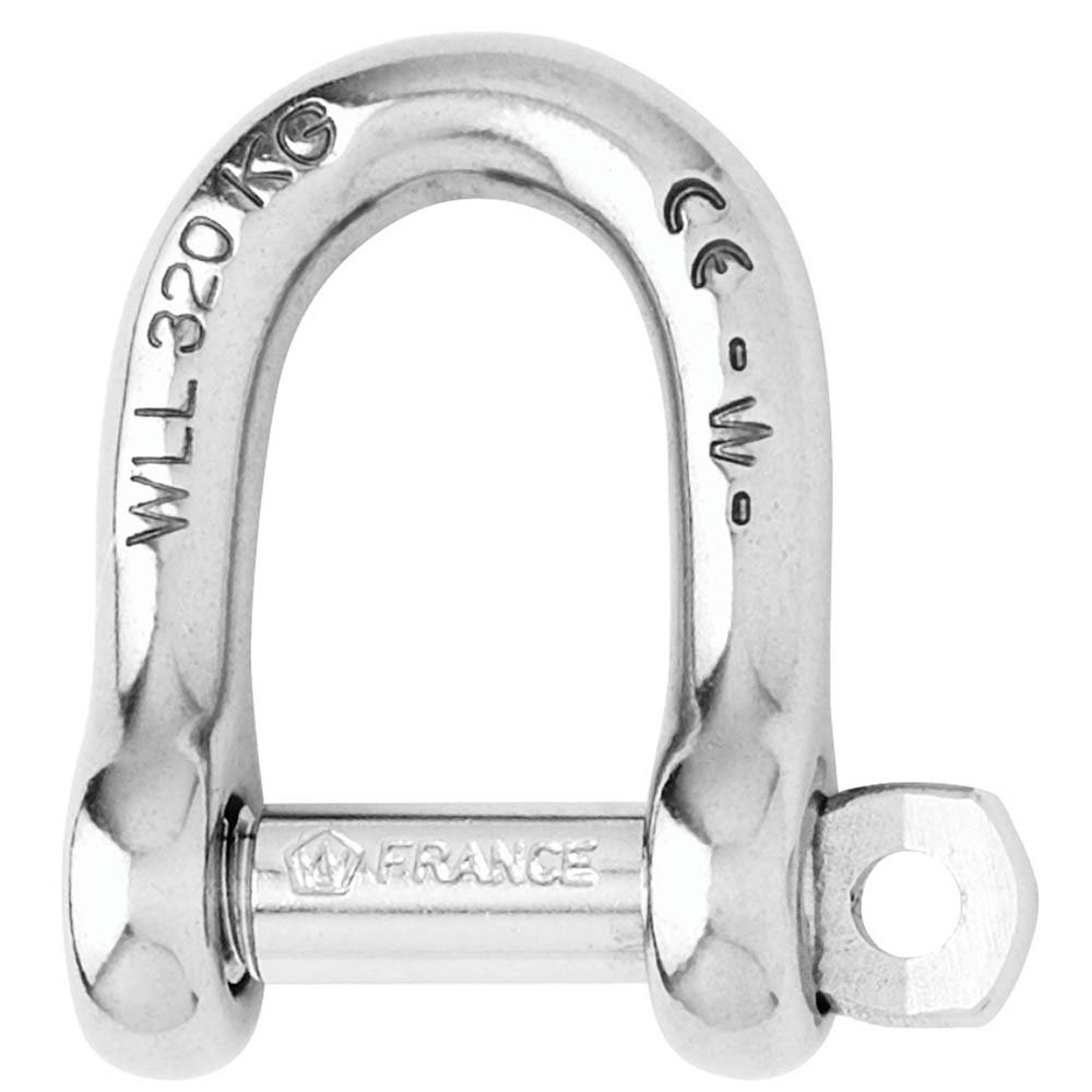 Wichard Self-Locking D Shackle - Diameter 4mm - 5/32" 93089XL