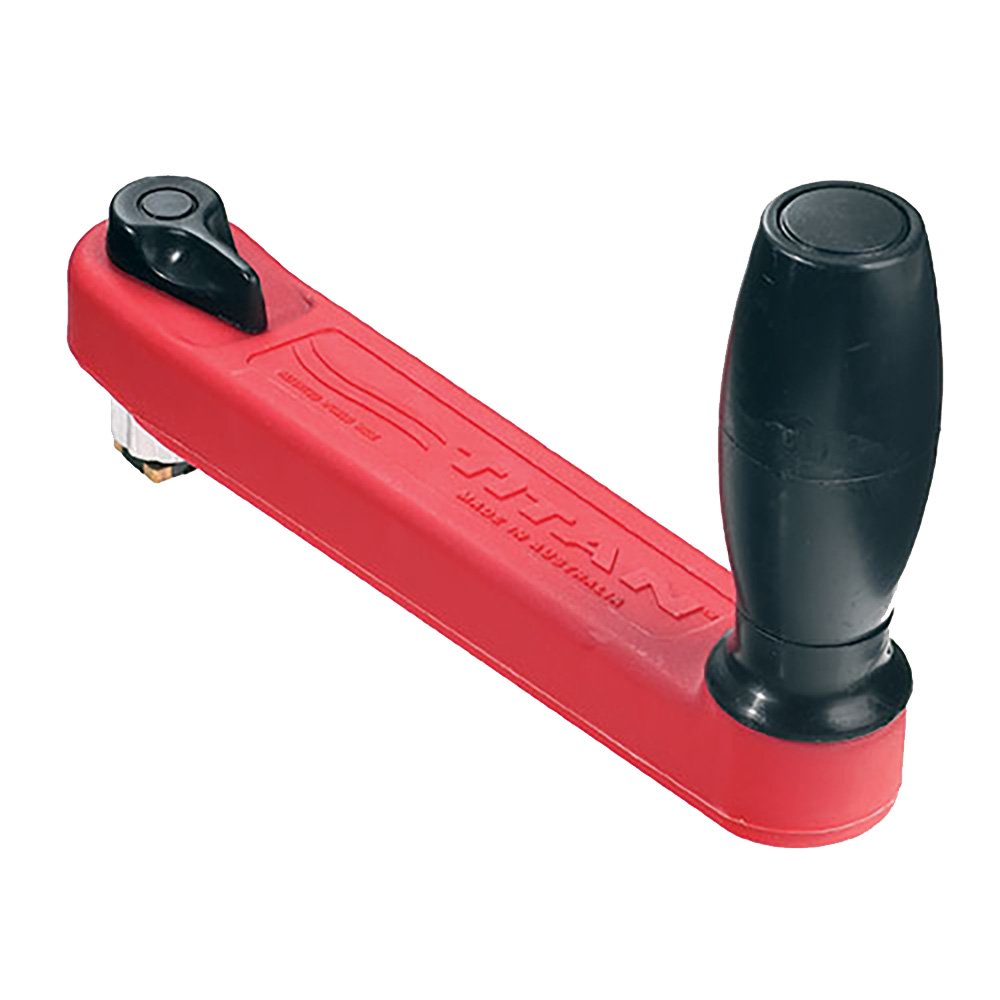 Lewmar 8" Red Titan Locking Winch Handle 94304XL
