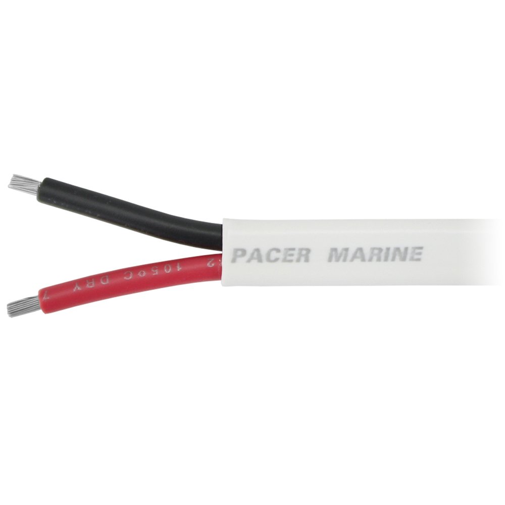 Pacer 8/2 AWG Duplex Cable - Red/Black - Sold By The Foot 95486XL
