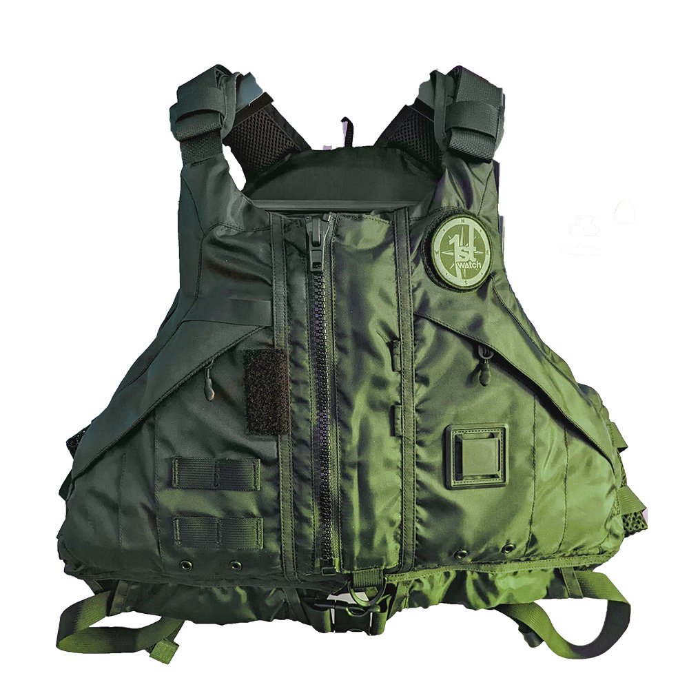 First Watch AV-1000 Kayak Style Duty PFD - Green - M/L 98535XL