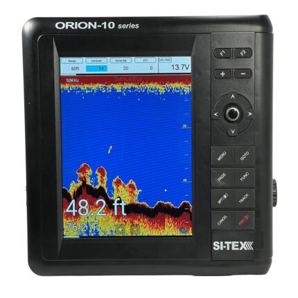 SI-TEX 10″ Chartplotter/Sounder Combo w/Internal GPS & C-MAP 4D Card