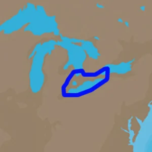C-MAP 4D NA-D933 Lake Erie and Lake St Clair