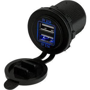 Sea-Dog Dual USB Power Socket