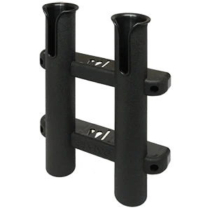 Sea-Dog Two Pole Side Mount Rod Storage Rack - Black